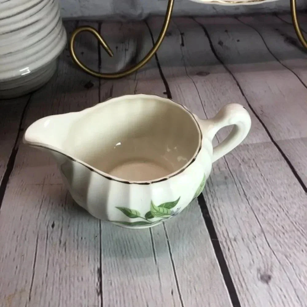 vtg 1950s W.S. GEORGE Bolero Dinnerware Cottagecore floral mid-century classic